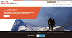 Desktop Screenshot of futureconsiderations.com